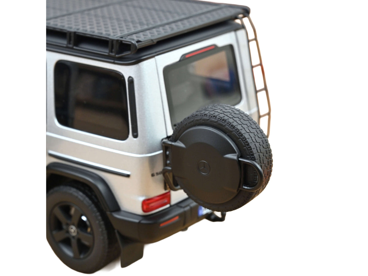 2024 Mercedes-Benz G-Class Professional Iridium Silver 1/18 Diecast Model by Norev