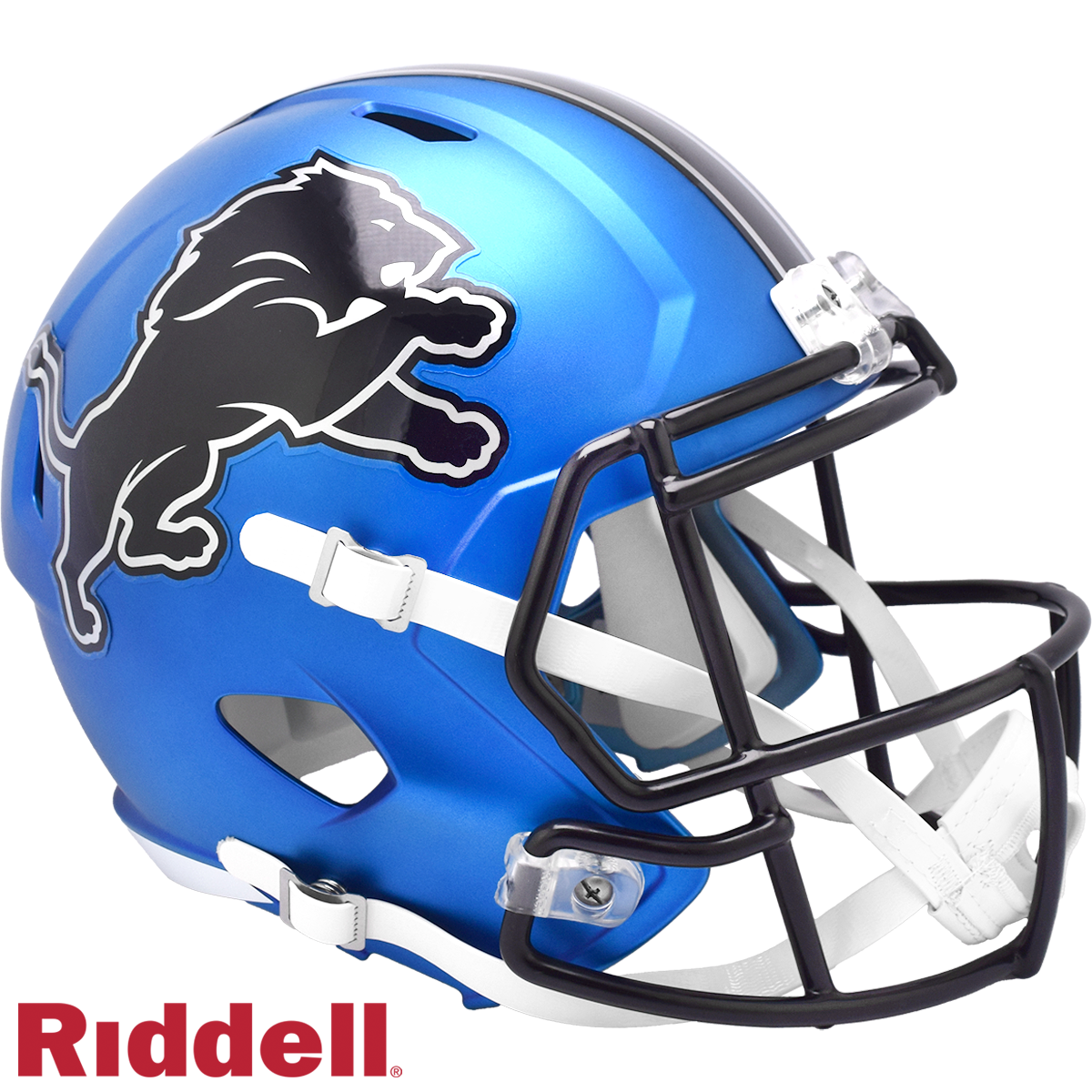 Detroit Lions Helmet Riddell Replica Full Size Speed Style On-Field Alternate 2024