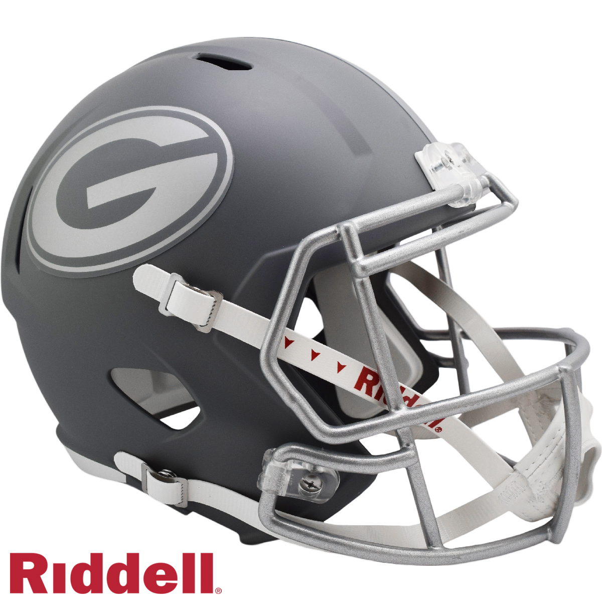 Georgia Bulldogs Helmet Riddell Replica Full Size Speed Style Slate Alternate