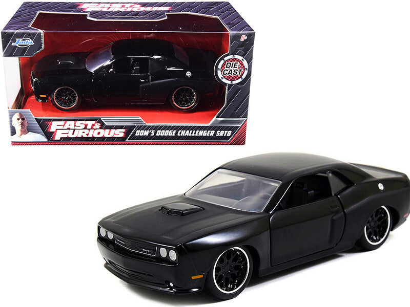 Dom's Dodge Challenger SRT8 Black "Fast & Furious" Movie 1/32 Diecast Model Car by Jada