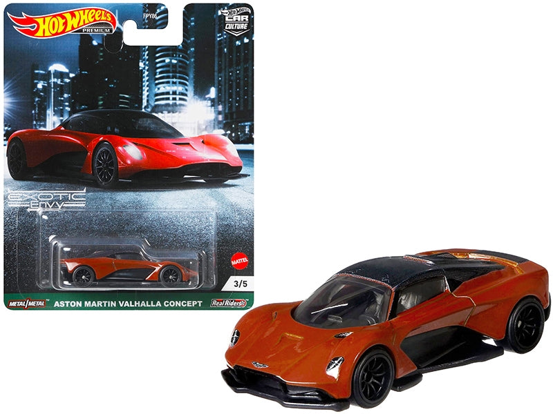 Hot Wheels Aston Martin Valhalla Concept – Exotic Envy Series Diecast Model Car