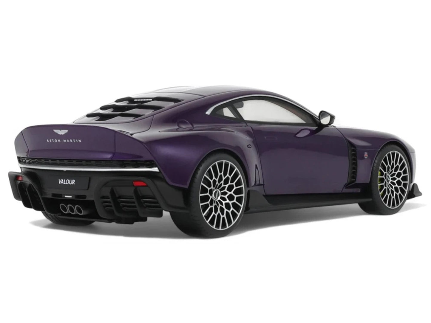 2023 Aston Martin Valour Purple Metallic 1/18 Model Car by GT Spirit