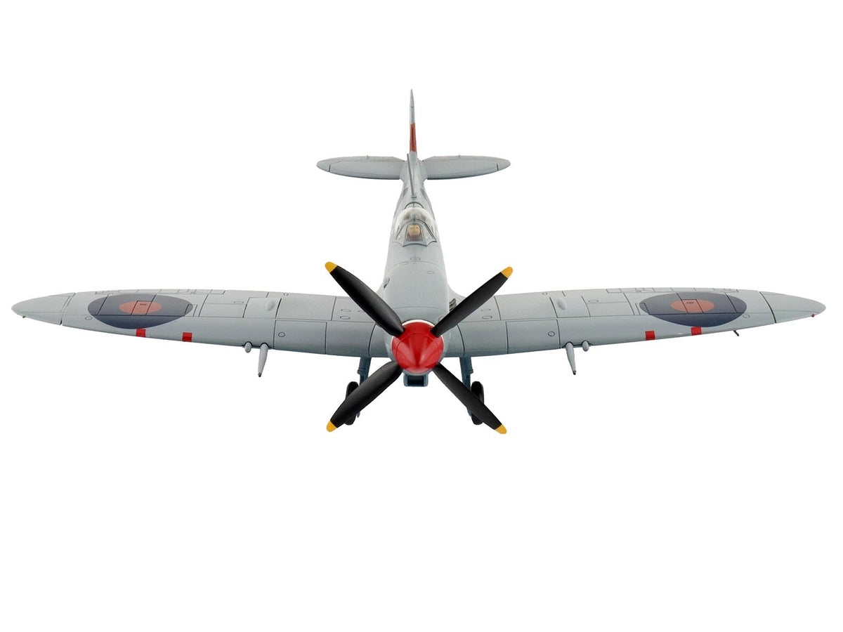 Supermarine Spitfire Mk IXc Fighter Aircraft "MA466 BQ-S No. 451 Squadron Corsica" (1944) Royal Australian Air Force "Air Power Series" 1/48 Diecast Model by Hobby Master