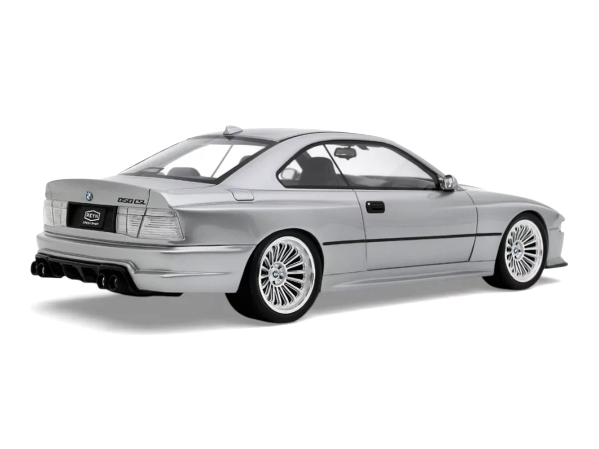 Otto Mobile 1/18 2024 BMW 858 CSL Reyn Speed Shop "Designed by Jonsibal" Chrome Shadow Metallic | Limited to 2000