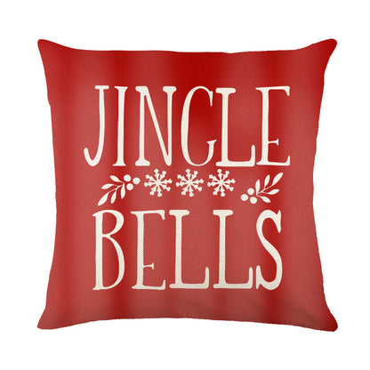 Christmas Snowflake Pillow Covers Sofa Decor