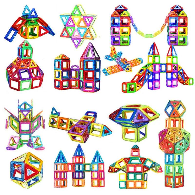 Magnetic Building Construction Set for Kids
