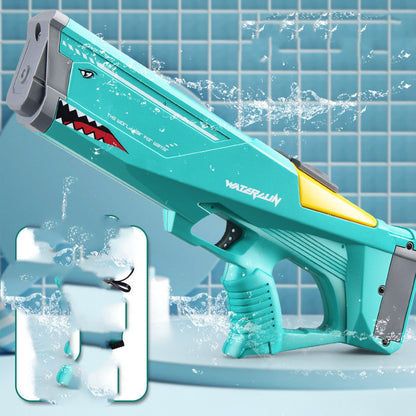 Electric Shark Water Gun for Outdoor Fun
