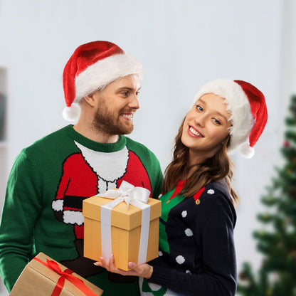 LED Luminous Santa Hat Christmas Decor