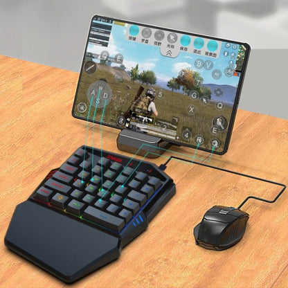 Gaming Keyboard Throne One Mouse Set