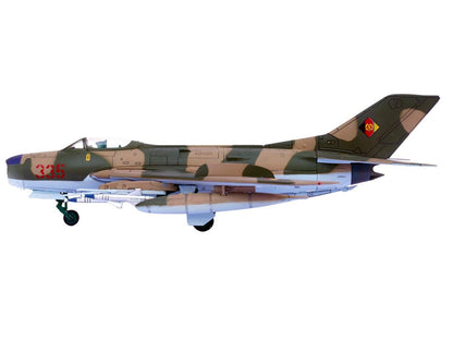 Mikoyan-Gurevich MiG-19PM Farmer-E Fighter Aircraft "Red 335" East German Air Force 1/72 Diecast Model by Panzerkampf
