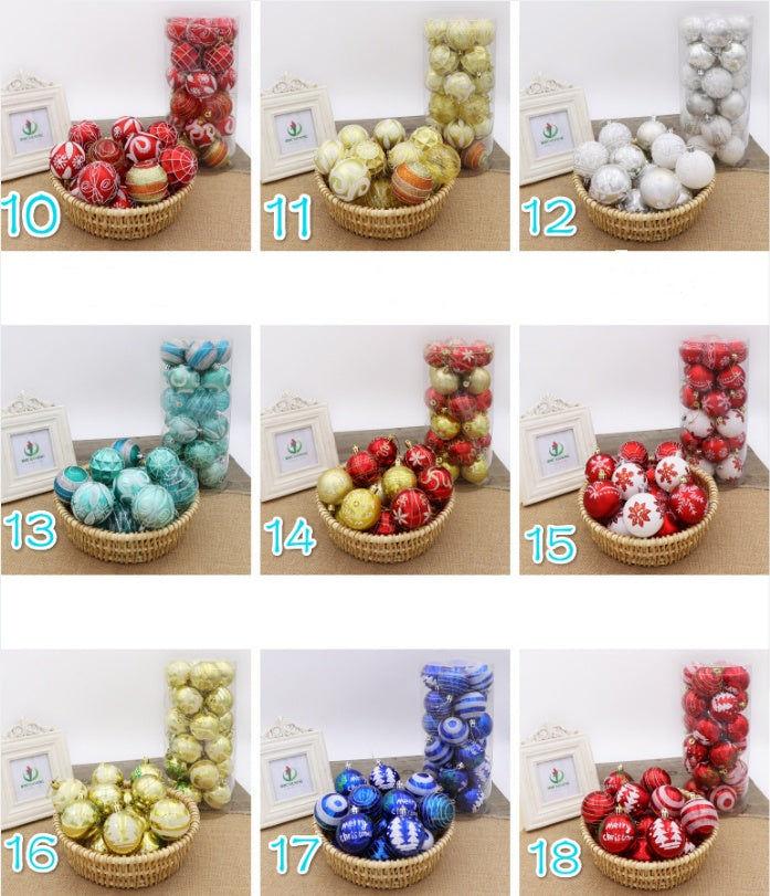 6cm Christmas Ball Ornaments Tree Decor