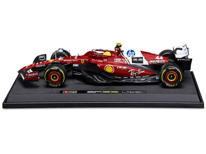 Ferrari SF-25 #44 Lewis Hamilton Formula One F1 World Championship (2025) "Formula Racing" Series 1/18 Diecast Model Car by Bburago