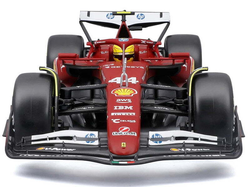 Ferrari SF-25 #44 Lewis Hamilton Formula One F1 World Championship (2025) "Formula Racing" Series 1/18 Diecast Model Car by Bburago