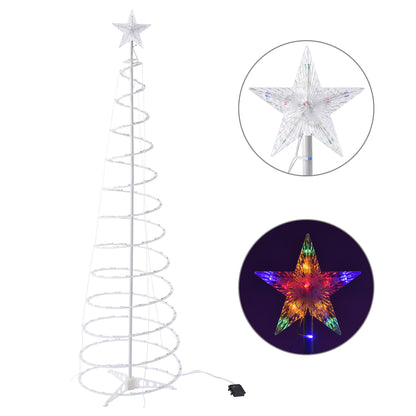 LED Spiral Christmas Tree Lights