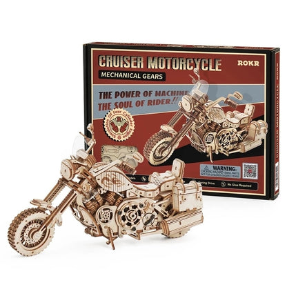 Robotime Rokr Cruiser Motorcycle DIY Model