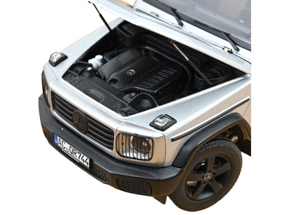 2024 Mercedes-Benz G-Class Professional Iridium Silver 1/18 Diecast Model by Norev