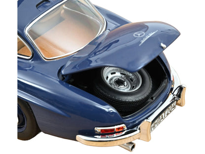 1954 Mercedes-Benz 300 SL Blue 1/18 Diecast Model Car by Norev