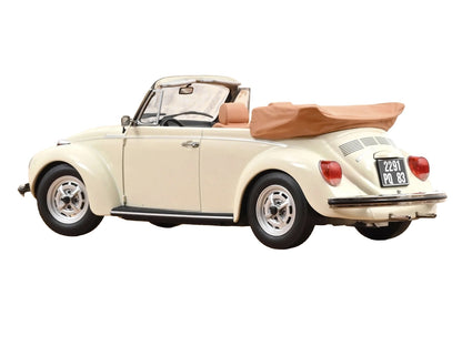 1972 Volkswagen 1303 Beetle Cabriolet Convertible 1/18 Diecast Model by Norev – Cream White