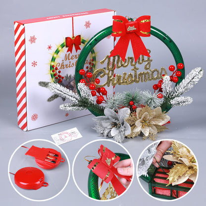 Luminous Garland Door Hanging Christmas Decorations