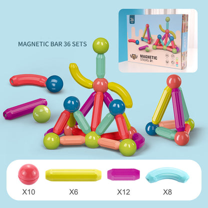 Magnetic Stick Building Blocks Toy Set