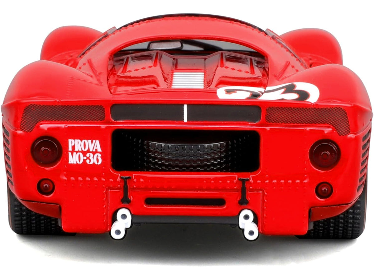 Ferrari 330 P4 #23 Lorenzo Bandini - Chris Amon "Ferrari S.P.A." Winner "24 Hours of Daytona" (1967) "Racing" Series 1/24 Diecast Model Car by Bburago