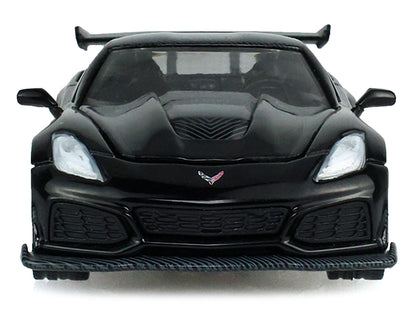 2019 Chevrolet Corvette ZR1 Black "Black Bandit" Series 31 1/64 Diecast Model Car by Greenlight