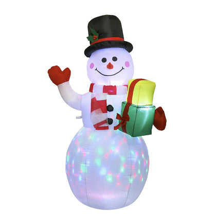 Christmas LED Inflatable Santa Snowman Decor