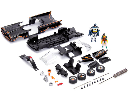 Jada 1/24 Classic Batmobile Build N' Collect Diecast Model Kit with Batman Figure