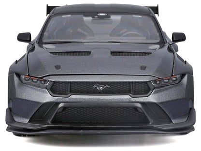 2025 Ford Mustang GTD Dark Gray Metallic with Black Top "Special Edition" Series 1/18 Diecast Model Car by Maisto