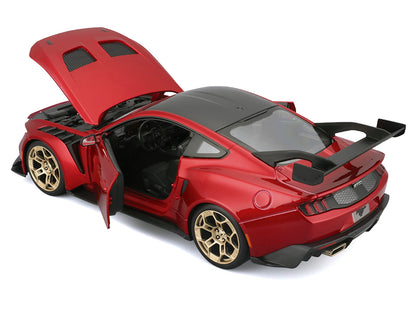 2025 Ford Mustang GTD Red Metallic with Black Top "Special Edition" Series 1/18 Diecast Model Car by Maisto