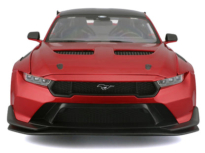 2025 Ford Mustang GTD Red Metallic with Black Top "Special Edition" Series 1/18 Diecast Model Car by Maisto