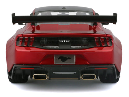 2025 Ford Mustang GTD Red Metallic with Black Top "Special Edition" Series 1/18 Diecast Model Car by Maisto