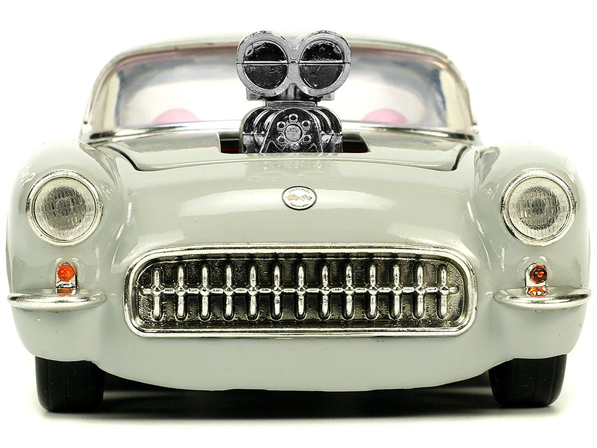 1957 Chevrolet Corvette with Bugs Bunny Figure