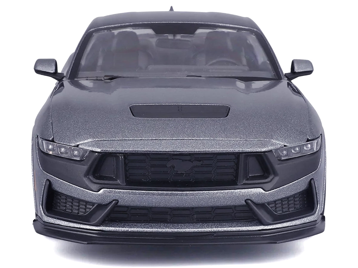 2024 Ford Mustang Dark Horse Dark Gray Metallic Special Edition 1/24 Diecast Model Car by Maisto