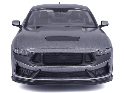 2024 Ford Mustang Dark Horse Dark Gray Metallic Special Edition 1/24 Diecast Model Car by Maisto