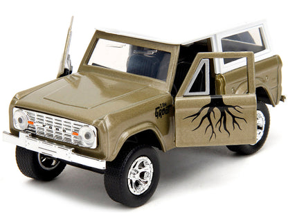 1973 Ford Bronco w/ Groot Figure – 1:32 Diecast Model | Jada Marvel Series