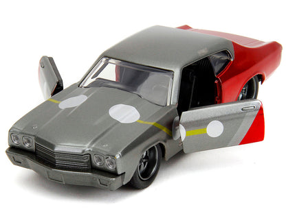 Jada 1:32 1970 Chevrolet Chevelle SS Gray/Red Thor Diecast Model – Hollywood Rides Avengers