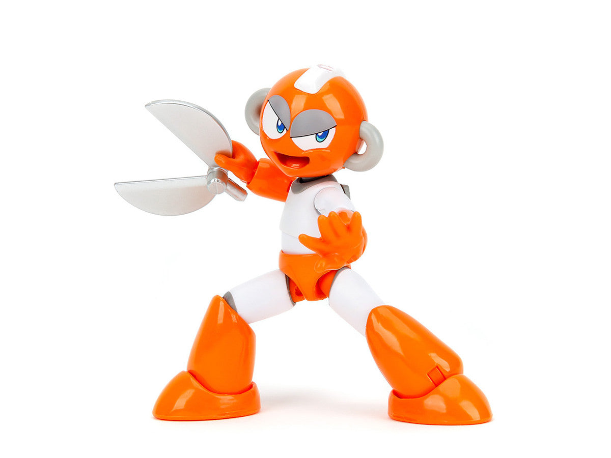 Cut Man 4.5" Moveable Figure with Accessories and Alternate Head and Hands "Mega Man" (1987)