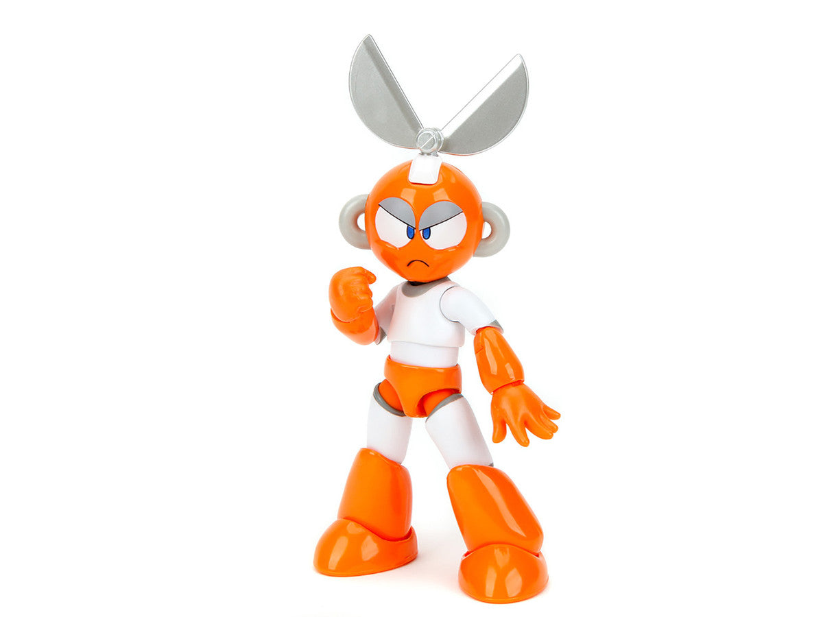 Cut Man 4.5" Moveable Figure with Accessories and Alternate Head and Hands "Mega Man" (1987)