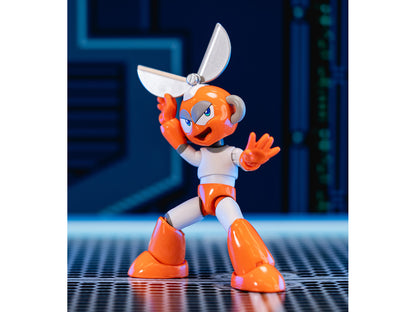Cut Man 4.5" Moveable Figure with Accessories and Alternate Head and Hands "Mega Man" (1987)