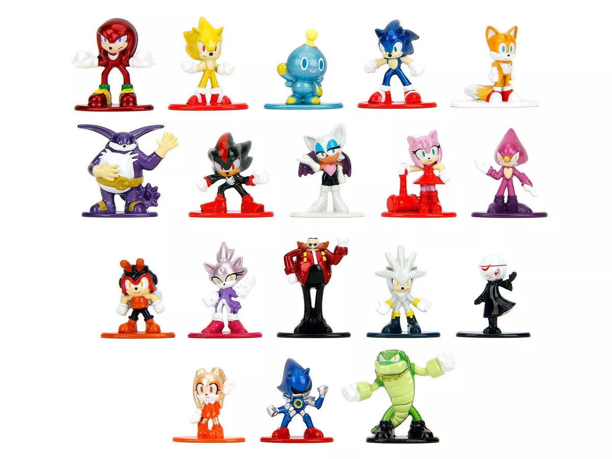 Sonic The Hedgehog 18-Piece Diecast Figure Set