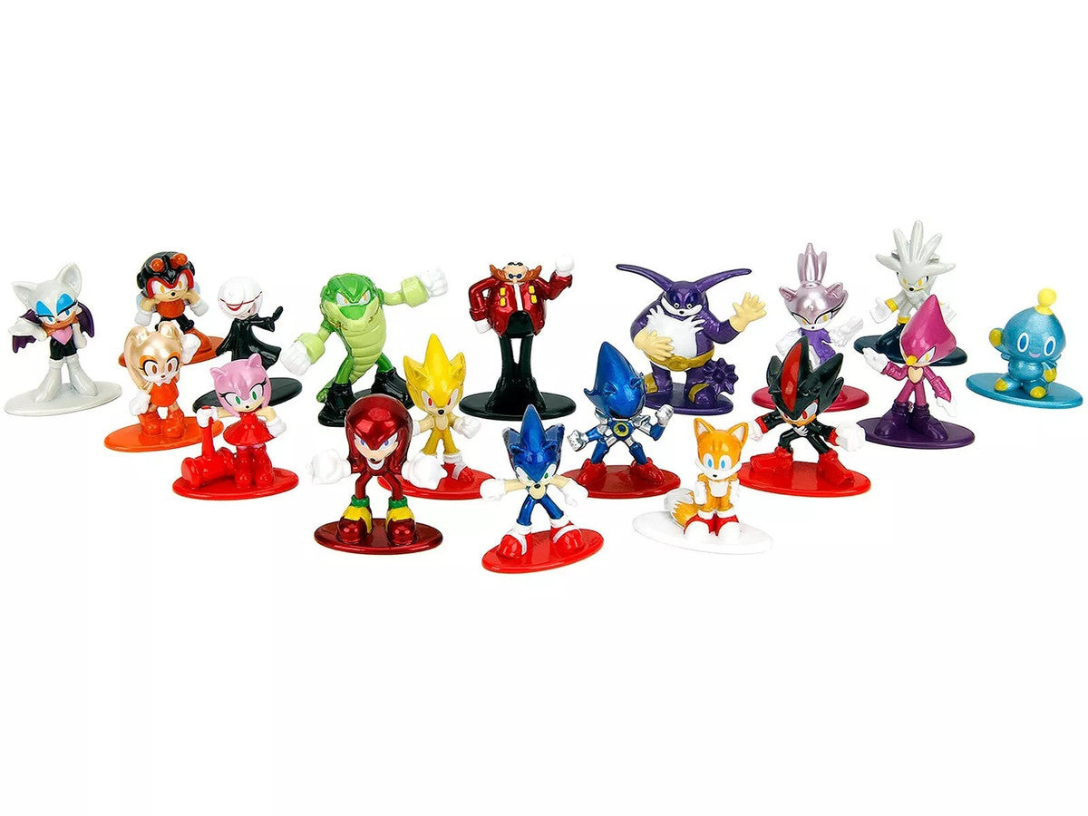 Sonic The Hedgehog 18-Piece Diecast Figure Set