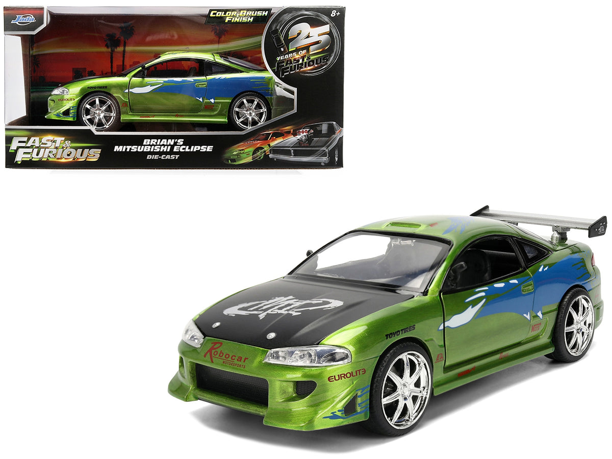 Brian's Mitsubishi Eclipse – Fast & Furious 25th Anniversary 1/24 Diecast by Jada