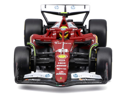 Ferrari SF-25 #44 Lewis Hamilton Formula One F1 "World Championship" (2025) with Display Case 1/43 Diecast Model Car by Bburago