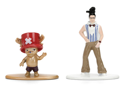 Set of 12 Diecast Figures "One Piece" (2023-Current) TV Series "Metalfigs" Series Diecast Models by Jada