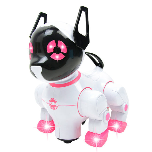 Electronic Pet Dog Toy with Light & Music