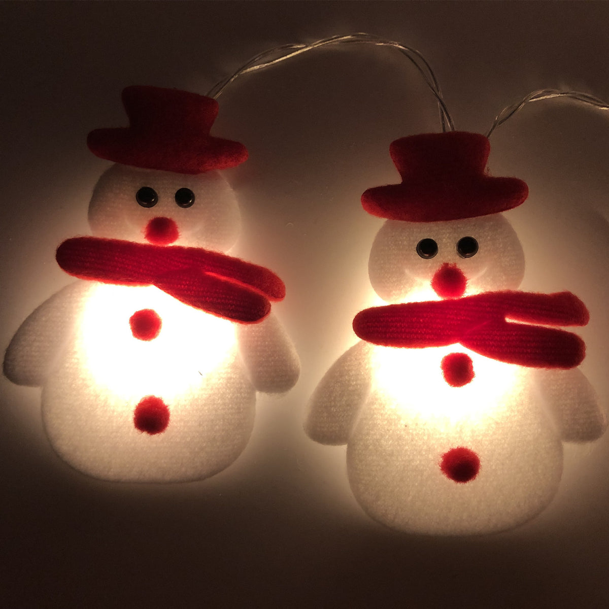 Snowman LED String Lights Christmas Decor