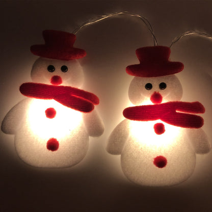 Snowman LED String Lights Christmas Decor