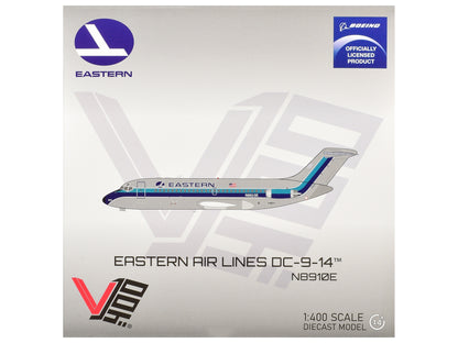 V1:400 McDonnell Douglas DC-9-14 Eastern Air Lines N8910E 1/400 Diecast Model