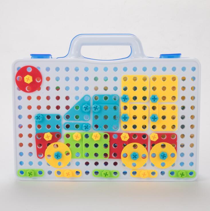 Kids 3D Drill & Screw Creative Building Block Set | STEM Educational Toy